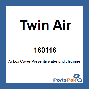 Twin Air 160116; Airbox Cover