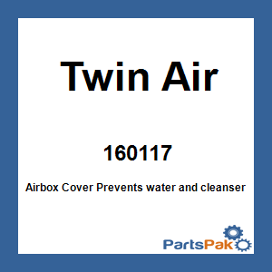 Twin Air 160117; Airbox Cover