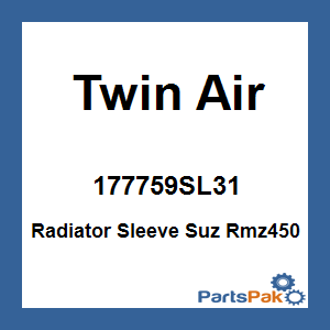 Twin Air 177759SL31; Radiator Sleeve Suzuki Rmz450