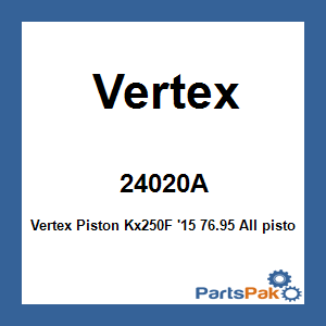 Vertex 24020A; Vertex Piston Kx250F '15 76.95