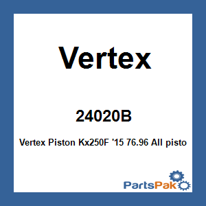 Vertex 24020B; Vertex Piston Kx250F '15 76.96