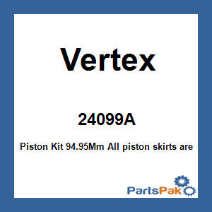 Vertex 24099A; Piston Kit 94.95Mm