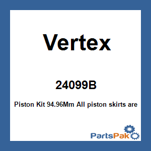 Vertex 24099B; Piston Kit 94.96Mm