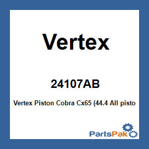 Vertex 24107AB; Vertex Piston Cobra Cx65 (44.4