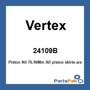 Vertex 24109B; Piston Kit 76.96Mm