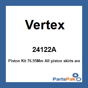 Vertex 24122A; Piston Kit 76.95Mm