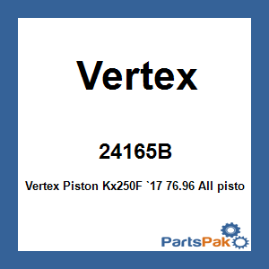 Vertex 24165B; Vertex Piston Kx250F `17 76.96
