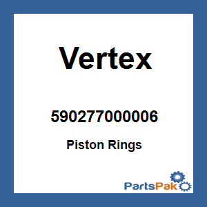 Vertex 590277000006; Piston Rings