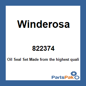 Winderosa 822374; Oil Seal Set