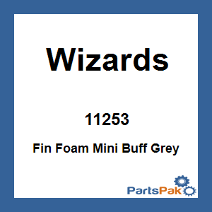 Wizards 11253; Fin Foam Mini Buff Grey