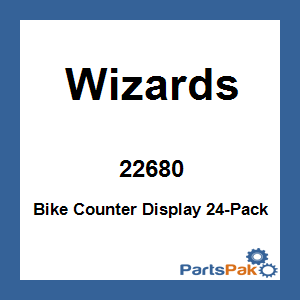 Wizards 22680; Bike Counter Display 24-Pack