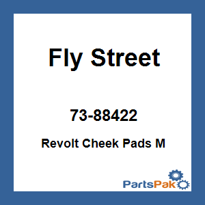 Fly Street 73-88422; Revolt Cheek Pads M