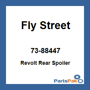 Fly Street 73-88447; Revolt Rear Spoiler