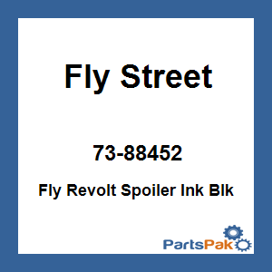 Fly Street 73-88452; Fly Revolt Spoiler Ink Blk