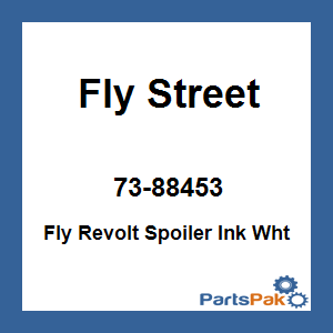 Fly Street 73-88453; Fly Revolt Spoiler Ink Wht