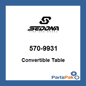 Sedona 570-9931; Convertible Table