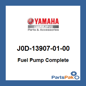 Yamaha J0D-13907-01-00 Fuel Pump Complete; J0D139070100