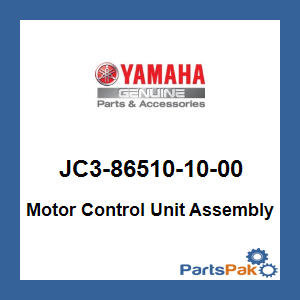 Yamaha JC3-86510-10-00 Motor Control Unit Assembly; New # JC3-H6510-09-00
