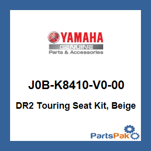 Yamaha J0B-K8410-V0-00 Dr2 Touring Seat Kit, Beige; New # J0B-K8410-V1-00