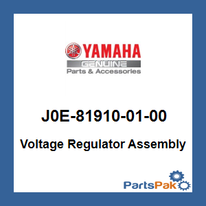 Yamaha J0E-81910-01-00 Voltage Regulator Assembly; J0E819100100