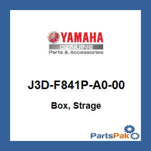 Yamaha J3D-F841P-A0-00 Box, Strage; J3DF841PA000