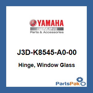 Yamaha J3D-K8545-A0-00 Hinge, Window Glass; J3DK8545A000