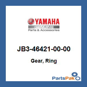 Yamaha JB3-46421-00-00 Gear, Ring; JB3464210000