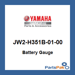 Yamaha JW2-H351B-01-00 Battery Gauge; JW2H351B0100