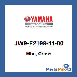 Yamaha JW9-F2198-11-00 Mbr., Cross; JW9F21981100