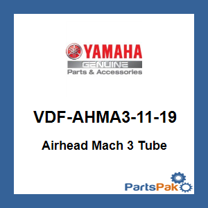 Yamaha VDF-AHMA3-11-19 Airhead Mach 3 Tube; VDFAHMA31119