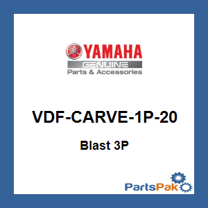Yamaha VDF-CARVE-1P-20 Blast 3P; VDFCARVE1P20