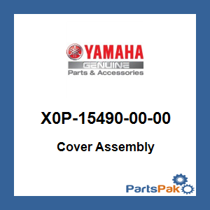 Yamaha X0P-15490-00-00 Cover Assembly; X0P154900000