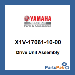 Yamaha X1V-17061-10-00 Drive Unit Assembly; New # X1V-17061-11-00