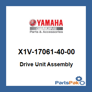 Yamaha X1V-17061-40-00 Drive Unit Assembly Ebike; New # X1V-17061-41-00