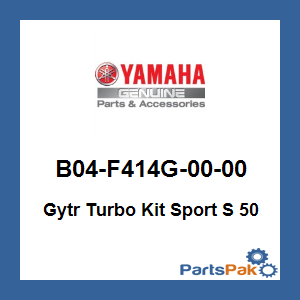 Yamaha B04-F414G-00-00 Gytr Turbo Kit Sport S 50; B04F414G0000
