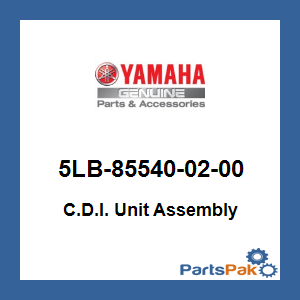 Yamaha 5LB-85540-02-00 C.D.I. Unit Assembly; 5LB855400200