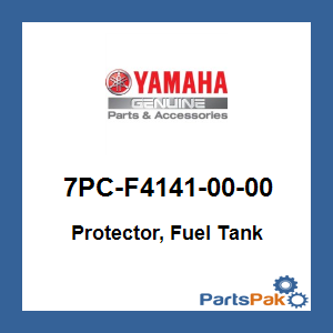 Yamaha 7PC-F4141-00-00 Protector, Fuel Tank; 7PCF41410000