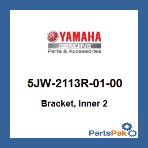 Yamaha 5JW-2113R-01-00 Bracket, Inner 2; 5JW2113R0100