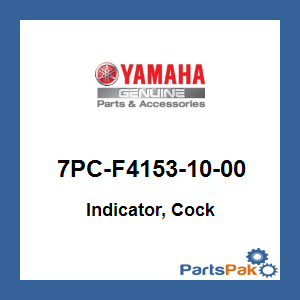 Yamaha 7PC-F4153-10-00 Indicator, Cock; 7PCF41531000