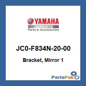 Yamaha JC0-F834N-20-00 Bracket, Mirror 1; JC0F834N2000