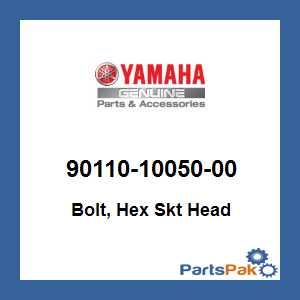 Yamaha 90110-10050-00 Bolt, Hexagon Socket Head; New # 90110-10055-00