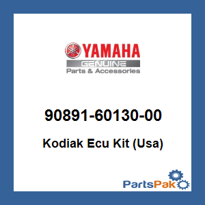 Yamaha 90891-60130-00 Kodiak Ecu Kit (Usa); 908916013000