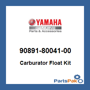Yamaha 90891-80041-00 Carburator Float Kit; 908918004100