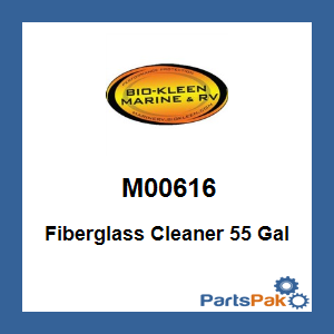 Bio-Kleen Products M00616; Fiberglass Cleaner 55 Gal