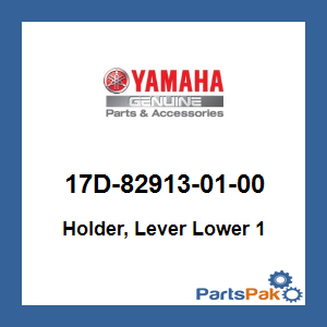 Yamaha 17D-82913-01-00 Holder, Lever Lower 1; 17D829130100