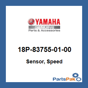 Yamaha 18P-83755-01-00 Sensor, Speed; 18P837550100