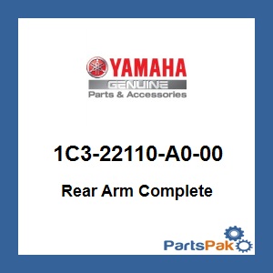 Yamaha 1C3-22110-A0-00 Rear Arm Complete; 1C322110A000
