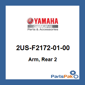 Yamaha 2US-F2172-01-00 Arm, Rear 2; 2USF21720100