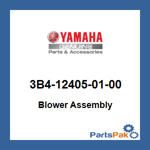 Yamaha 3B4-12405-01-00 Blower Assembly; 3B4124050100