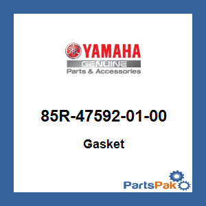 Yamaha 85R-47592-01-00 Gasket; 85R475920100